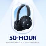 Soundcore by Anker Space Q45 Adaptive Active Noise Cancelling Headphones, Reduce Noise by Up to 98%, 50H Playtime, App Control, LDAC Hi-Res Wireless Audio, Comfortable Fit, Clear Calls, Bluetooth 5.3 by Anker