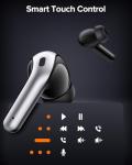 TAGRY Bluetooth Headphones True Wireless Earbuds 60H Playback LED Power Display Earphones with Wireless Charging Case IPX5 Waterproof in-Ear Earbuds with Mic for TV Smart Phone Computer Laptop Sports from TAGRY