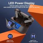 ZIUTY Wireless Earbuds, V5.3 Headphones 50H Playtime with LED Digital Display Charging Case, IPX5 Waterproof Earphones with Mic for Android iOS Cell Phone Computer Laptop Sports from XYYJSM