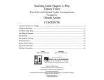 Teaching Little Fingers To Play Disney Tunes Book Only from Willis Music