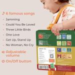 Cali's Books Reggae Music Book - Baby and Toddler Sound Book with Favorite Bob Marley Songs. Musical Book for Children 1-3 and 2-4. Gift for The Little Reggae Lovers by Cali's Books