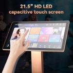 Kids Karaoke Machine with Touch Screen & Microphone