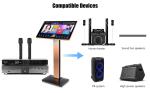 Kids Karaoke Machine with Touch Screen & Microphone