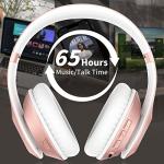 Rose Gold Wireless Bluetooth Headphones for Kids
