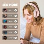 Rose Gold Wireless Bluetooth Headphones for Kids
