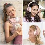 Rose Gold Wireless Bluetooth Headphones for Kids