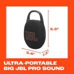 JBL Clip 5 - Portable Waterproof Bluetooth Speaker