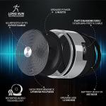 Wireless Bluetooth Speakers with Built-In Mic, Set of 2