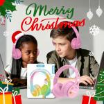 Kids Bluetooth Headphones with Volume Limit and 60H Playtime