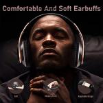 Kids' Bluetooth Over-Ear Headphones in Black & Gold