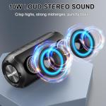 Portable Bluetooth Speaker for Kids with RGB Lights