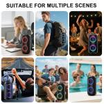 Portable Bluetooth Speaker for Kids with RGB Lights