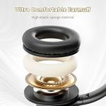 KVIDIO Wireless Headphones with Microphone for Kids