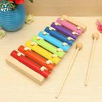 Colorful 8-Tone Wooden Xylophone for Kids