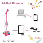 Kids Microphone with Stand for Karaoke Fun