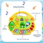 Cartoon Animal Sounds Piano Keyboard for Kids