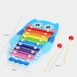 Colorful 8-Tone Wooden Xylophone for Kids