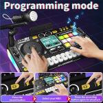 Kid DJ Mixer and Microphone with Piano Keyboard