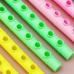 20 Mini Colorful Flute Toys for Kids