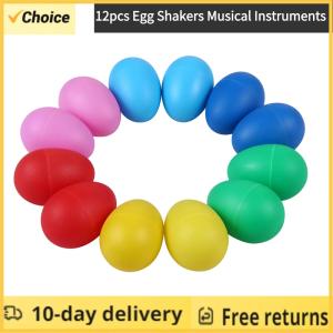 12 Egg Shakers for Kids' Musical Fun