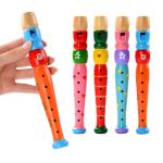 Colorful Wooden Piccolo Flute for Kids