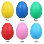 12 Egg Shakers for Kids' Musical Fun
