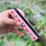 Wooden Animal-Themed 16-Hole Harmonica for Kids