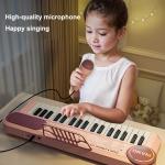 37-Key Electric Piano for Kids with Microphone