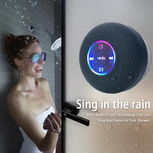 Kids Waterproof Bluetooth Speaker with Suction Cup