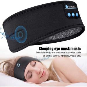 Bluetooth Sports Headband: Music & Sleep Comfort
