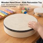 Wooden Hand Beat Percussion Drum for Kids