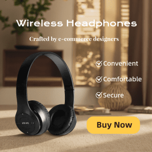 Foldable Wireless Headphones with Microphone for Kids