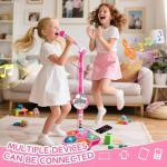 Kids Microphone with Stand for Karaoke Fun