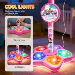 Kids Microphone with Stand for Karaoke Fun