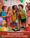 Kids Microphone with Stand for Karaoke Fun