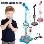 Kids Microphone with Stand for Karaoke Fun