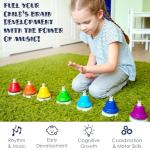 Colorful Hand Bells Set for Kids - 8 Notes