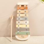 Colorful Wooden Xylophone Drum Toy for Kids