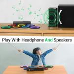 Kids 7-Pad Electric Drum Set with Headphones