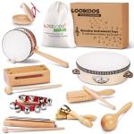 Eco-Friendly Toddler Music Toys with Storage Bag