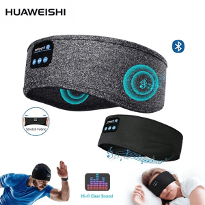 Bluetooth Sports Headband: Music & Sleep Comfort