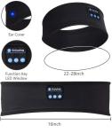 Bluetooth Sports Headband: Music & Sleep Comfort