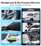 Zanch Luxury Windshield Cover for Snow & Ice