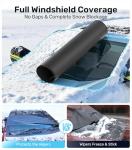 Zanch Luxury Windshield Cover for Snow & Ice