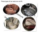 EDEALYN Ultra-Luxury PU Leather Car Seat Cover