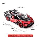 Bugatti Vision GT Supercar Model with Lights