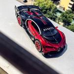 Bugatti Vision GT Supercar Model with Lights