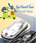 XZR Supercar Pencil Case - Large Capacity - Black