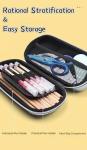 XZR Supercar Pencil Case - Large Capacity - Black