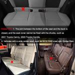 Black Panther Adjustable PU Leather Car Seat Cover